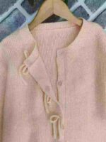 Loose Fit Thick Ladies' Cardigan Sweaters (B-123) - Stock Lot 112 Pieces, 2 Styles, Individually Packed | Bulk Clothing Wholesale - Image 4