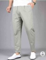 70 Pieces Plus Size Men's Casual Pants - Full Clearance 9.3 CNY Each | Sizes 32-40, White & Apricot Dominant, Individually Packed - Image 8