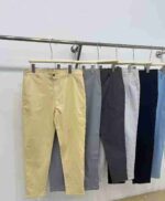 70 Pieces Plus Size Men's Casual Pants - Full Clearance 9.3 CNY Each | Sizes 32-40, White & Apricot Dominant, Individually Packed - Image 7