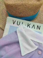 Clearance Sale: 158 Pieces (No Assortment) Taro Purple Waffle Color-Block Baseball Jackets, Individually Packed - Image 6