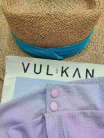 Clearance Sale: 158 Pieces (No Assortment) Taro Purple Waffle Color-Block Baseball Jackets, Individually Packed - Image 4