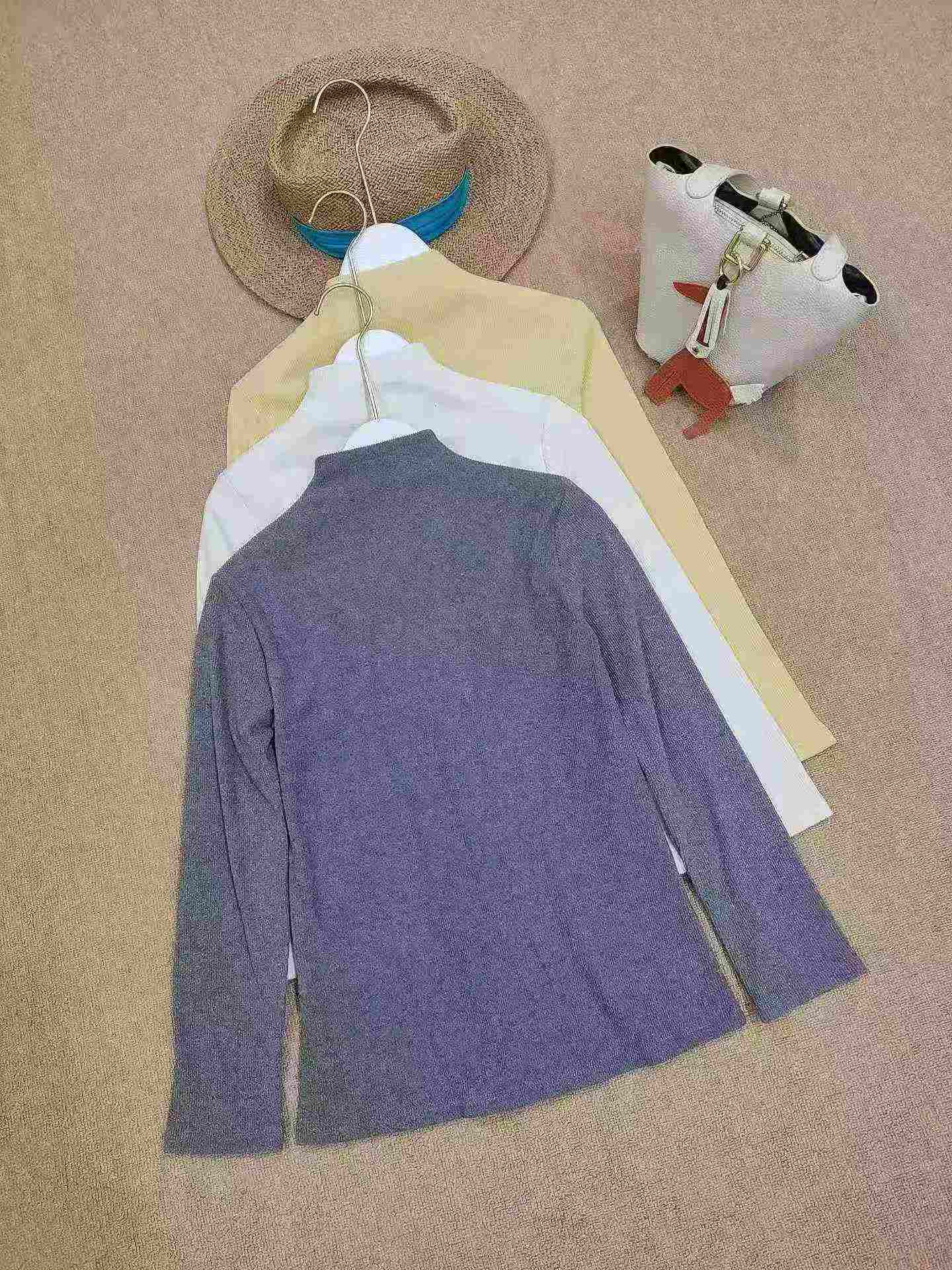 1167 Pcs Clearance Stock: Kids' High-Quality Velvet Mock Neck Base Tops (Sizes 120-160, Stretchy, Individually Packaged) - Wholesale Export - Image 2