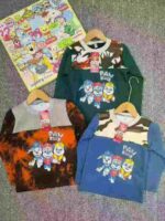 508 Pcs Kids' Fleece-Lined Crew Neck Sweatshirts | Autumn-Winter Stock Lot | Full Sizes S/M/L/XL, 4pcs per Bag - Wholesale - Image 5