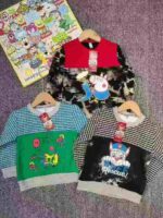 508 Pcs Kids' Fleece-Lined Crew Neck Sweatshirts | Autumn-Winter Stock Lot | Full Sizes S/M/L/XL, 4pcs per Bag - Wholesale - Image 4