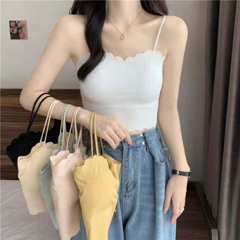 Wholesale Chinese Stock Lot: New Seamless Bralettes with Chest Pads (1870 Pieces Clearance) - Image 1