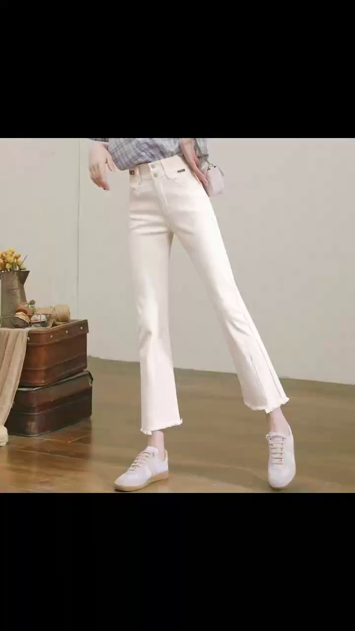 1200pcs Overstock Stretch Washed Cotton Soft Jeans (Tmall Video Series) | S-XL, Individually Packaged, Bulk Clearance - Image 1