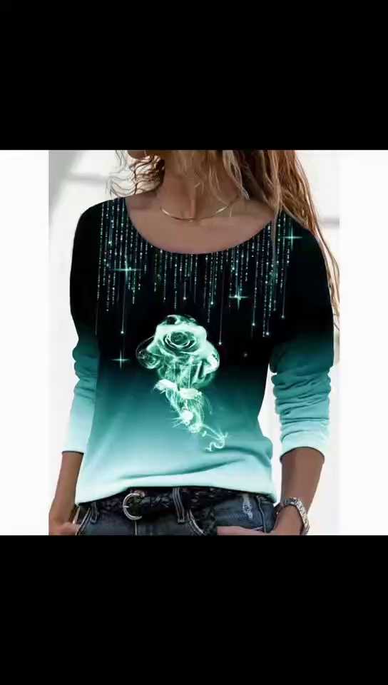 Wholesale Mixed Long & Short Sleeve All-Over Print T-Shirts Stock Lot | 100,000 Pcs, S-4XL, 2.3 CNY Each - Image 1