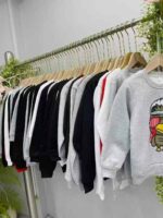 300 Pcs Bulk Kids' Fleece-Lined Hoodies Stock Lot, Sizes 3-12Y, Individually Packed, Wholesale @3.7 CNY/Piece - Image 1