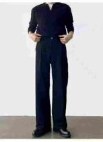 Wholesale Men's Plus Size Straight-Leg Yamamoto Style Dress Pants - Stock Clearance, Sizes 30-42, 405pcs Total, 5pcs/Pack - Image 1