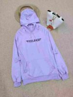 Stock Clearance: 272 Pcs American Trendy Brand Embroidered Letter Couple Hoodies - 4 Colors, Sizes 12345, Individually Packed - Image 1