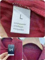 51 Pieces Same Brand High-Quality Loose Casual Tops | 30% Nylon, Stretchy Fabric | Sizes L-2XL, Individual Packed with Tags | Bulk Wholesale CNY7.0 - Image 1