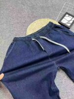 High Stretch Elastic Waist Men's Loose Jeans Chinese Clothing Stock Lots Bulk Wholesale For Export - Image 3