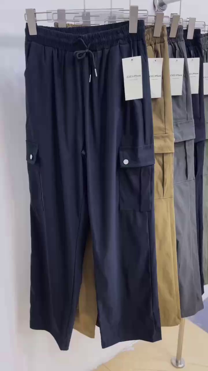 Bulk Wholesale Unisex American Style Cargo Pants | 1800 Pcs Available Chinese Clothing Stock Lots - Image 1