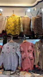 Women's Middle-Aged Core Spun Yarn Sweaters | Chinese Clothing Stock Lots Bulk Clearance Wholesale For Export - Image 9