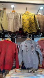 Women's Middle-Aged Core Spun Yarn Sweaters | Chinese Clothing Stock Lots Bulk Clearance Wholesale For Export - Image 7