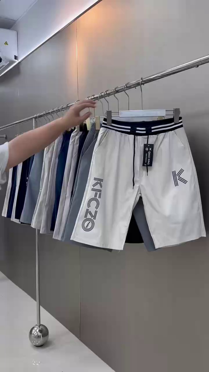 Bulk Wholesale Men's Casual Stretch Quick Dry Cropped Pants Chinese Clothing Stock Lots - Image 1