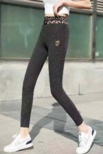 New Arrival 3 Colors Embroidered Versatile Lucky Ox Leggings One Size Bulk Clearance Wholesale Chinese Clothing Stock - Image 5