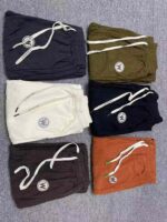 Approx 1200 Pcs In Stock Cotton Velvet Embroidered W Drawstring Jogger Sweatpants With Pockets Bulk Wholesale - Image 9