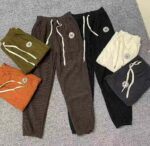 Approx 1200 Pcs In Stock Cotton Velvet Embroidered W Drawstring Jogger Sweatpants With Pockets Bulk Wholesale - Image 8