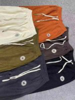 Approx 1200 Pcs In Stock Cotton Velvet Embroidered W Drawstring Jogger Sweatpants With Pockets Bulk Wholesale - Image 4