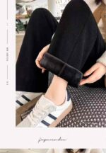 Bulk Clearance Fleece Lined Chenille Wide Leg Pants | Chinese Clothing Stock Lots Wholesale Export - Image 8