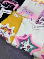 Lovely Cute Autumn Women's Oversized Crewneck Sweatshirts Bulk Chinese Clothing Stock Lots Wholesale - Image 9