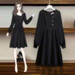 Spring & Autumn Fashion Young Women's Long Sleeve Dresses Bulk Stock, 2200 Pcs Ready Goods For Wholesale Export - Image 6