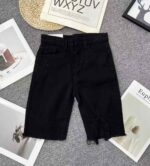 Bulk Clearance Stock Women's High Waist Slim Stretch Denim Biker Bermuda Shorts - 370pcs Total - Image 5