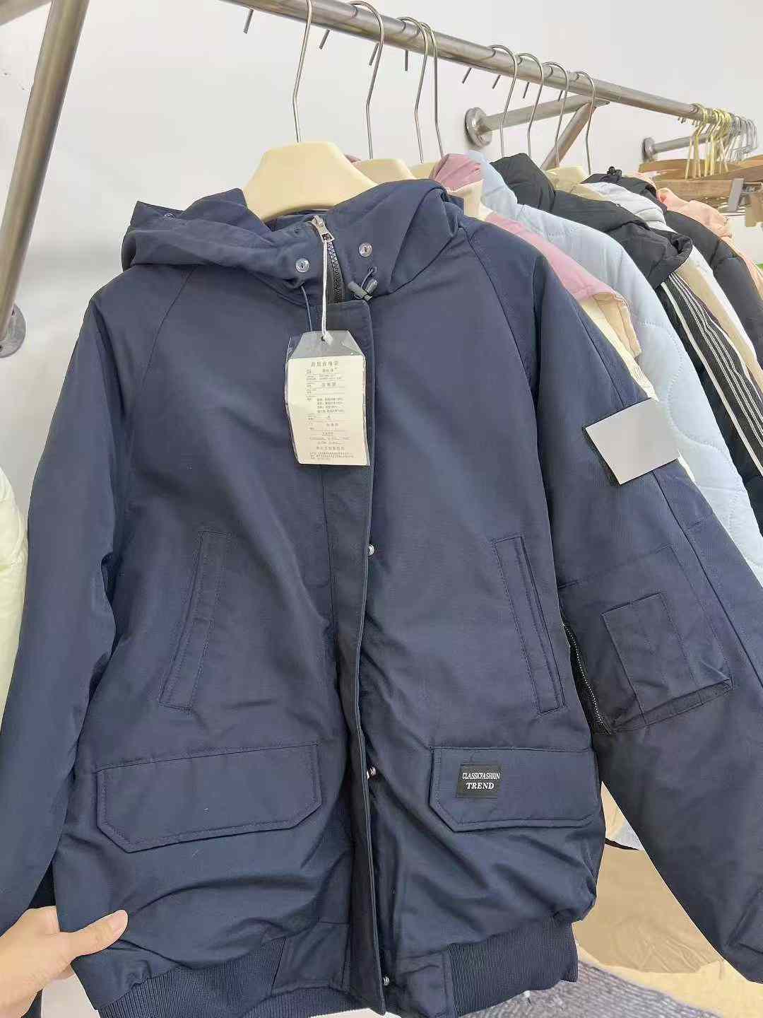 Brand New Women's Loose Cotton Puffer Coats Outerwear | Full Clearance Chinese Clothing Stock Lots 1040PCS - Image 2