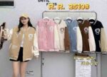 Unisex Baseball Jackets | One Size | Styles & Colors Optional | Bulk Wholesale Chinese Clothing Stock Lots - Image 3