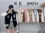 Unisex Baseball Jackets | One Size | Optional Styles & Colors | Chinese Clothing Stock Lots Wholesale 35.5 CNY Per Piece Bulk Order - Image 5