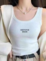 Bulk 6000 Pcs Ice Silk Ribbed High Stretch Women Summer Tank Tops Chinese Clothing Stock Lots - Image 9