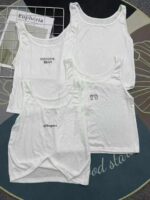 Bulk 6000 Pcs Ice Silk Ribbed High Stretch Women Summer Tank Tops Chinese Clothing Stock Lots - Image 4