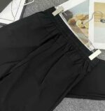 Men's High Stretch Ice Silk Loose Straight Pants 400PCS Bulk, Black 2XL-5XL Breathable Summer Casual Pants Chinese Stock Lot Wholesale Export - Image 3