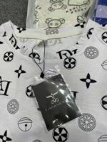 Full Clearance 300 Pcs Bulk White Pure Cotton Women's Short Sleeve Crew Neck T-Shirts Digital Print Stock Lot Wholesale For Export - Image 4