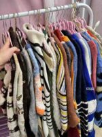 Women's Washed Thick Sweater Bulk Stock, Full Clearance Wholesale 3.3 CNY, Individually Packed With Hangtags - Image 8