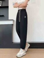 Anta Ice Silk Casual Women Pants, 2200pcs Bulk Stock, Sizes 2XL to 5XL, Straight & Slim Styles, Wholesale Chinese Clothing Stock Lots For Export - Image 5