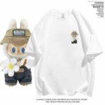 Hot Selling Labubu Print Short Sleeve Combed Cotton T-Shirts Bulk Wholesale Chinese Clothing Stock Lots - Image 6