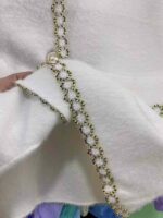 Bulk Clearance 2000 Pcs: Women's French Elegant Short Tweed Style Mink Knit Cardigan Outerwear Black & White One Size - Image 5