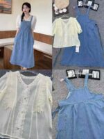 New Spring Summer Sweet Japanese Style Fashion Matching Sets | Chinese Clothing Stock Lots Wholesale Export - Image 8