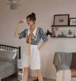 New Spring Summer Sweet Japanese Style Fashion Matching Sets | Chinese Clothing Stock Lots Wholesale Export - Image 2