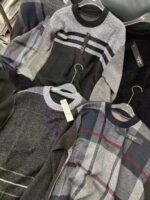 Full Clearance Bulk Stock Middle-Aged Men's Loose Spring Autumn Knit Sweater Wholesale - Image 7