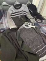 Full Clearance Bulk Stock Middle-Aged Men's Loose Spring Autumn Knit Sweater Wholesale - Image 4