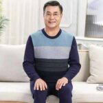 Bulk Clearance Spring Autumn Middle-aged Men's Loose Knit Sweaters, Chinese Clothing Stock Lots For Wholesale Export - Image 5