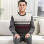 Bulk Clearance Spring Autumn Middle-aged Men's Loose Knit Sweaters, Chinese Clothing Stock Lots For Wholesale Export - Image 3