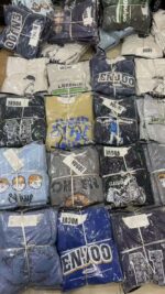 VOGUE Brand Trendy Men's Crewneck Sweatshirts Bulk Chinese Clothing Stock Lots Wholesale - Image 4