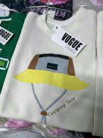 VOGUE Brand Trendy Men's Crewneck Sweatshirts Bulk Clearance, Chinese Stock Clothing Wholesale Export - Image 2