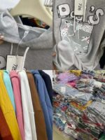 Clearance Stock Spring Cartoon Dopamine Women's Cotton Hoodies Loose One Size Bulk Wholesale - Image 2