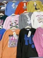 Spring American Style Lazy Crewneck Sweatshirts Women Bulk Chinese Clothing Stock Lots Wholesale - Image 7