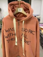 Flash Clearance Sale: 500pcs Cotton Double Hood Zipper Fleece Hoodies Chinese Clothing Stock Lots Wholesale - Image 3